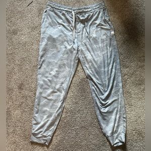 Vuori White Cameo Performance Joggers
